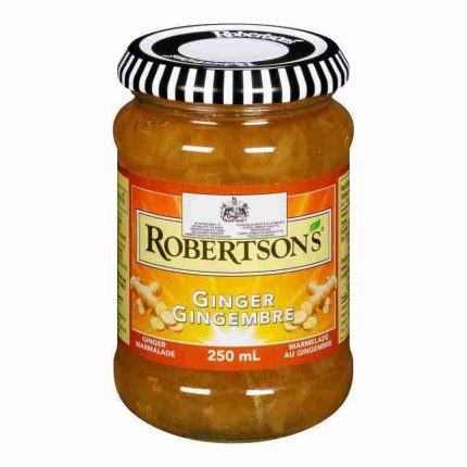 Robertson’s Ginger Jam – British fruit preserve with ginger, 250ml jar
